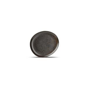 Mikasa Hospitality 5315314 F2D Black Porcelain 8.5in Dia. Coupe Plate - 2dz 