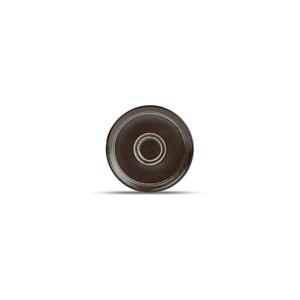 Mikasa Hospitality 5315322 F2D Black Porcelain 5.5in Dia. Saucer - 6 Each 