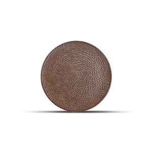 Mikasa Hospitality 5315328 F2D Brass Porcelain 10.6in Dia. Coupe Plate - 16 Each 