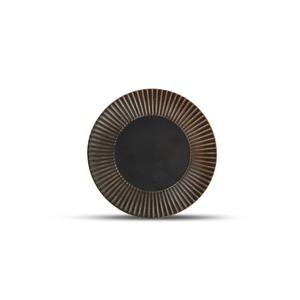 Mikasa Hospitality 5315365 F2D Brass Porcelain 8.3in Dia. Coupe Plate - 2dz 