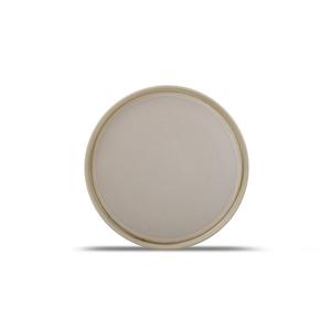 Mikasa Hospitality 5315387 F2D Brown Porcelain 11in Dia. Coupe Plate - 16 Each 
