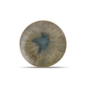 Mikasa Hospitality 5315547 F2D Halo Forest Porcelain 11" Dia. Coupe Plate - 1 Doz