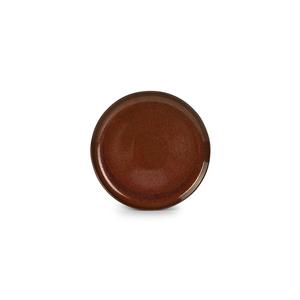 Mikasa Hospitality 5315572 F2D Red Porcelain 9.5in Dia. Coupe Plate - 16 Each 