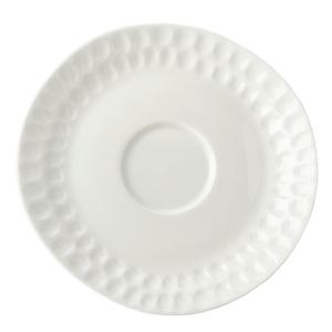 Mikasa Hospitality 5316736 Malet White Bone China 6.7in x 6.5in Saucer - 3dz 