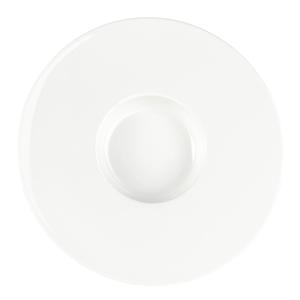 Mikasa Hospitality 5319398 Tendre White Bone China 8 oz. Deep Plate - 16 Each