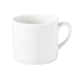 Mikasa Hospitality 5319400 Tendre White Bone China 10.5 oz. Cup - 16 Each