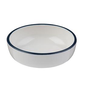 Mikasa Hospitality 5321455 ID Fine Modest Navy Fine China 15.6oz Bowl - 1dz 