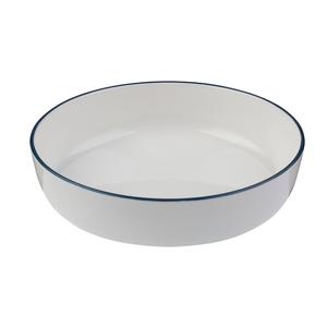 Mikasa Hospitality 5321456 ID Fine Modest Navy Fine China 39.6oz Bowl - 6 Each 