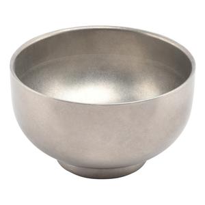 Mikasa Hospitality 5322272 F2D Stainless Steel 14.2 oz. Bowl w/ Silver Finish - 10 Each
