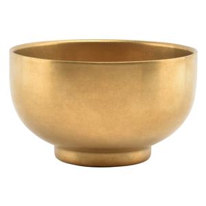 Mikasa Hospitality 5322274 F2D Stainless Steel 14.2 oz. Bowl w/ Gold Finish - 10 Each