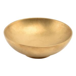 Mikasa Hospitality 5322276 F2D Stainless Steel 24.3 oz. Bowl w/ Gold Finish - 6 Each