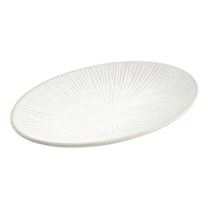 Mikasa Hospitality 5323454 F2D Gray Porcelain 10in x 6.7in Platter - 16 Each 