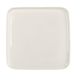Mikasa Hospitality 5324101 White Bone China 4.8" x 4.8" Square Plate - 2 Doz