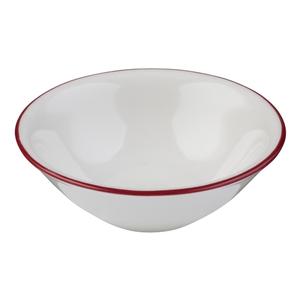 Mikasa Hospitality 5324884 ID Fine Modest Maroon Fine China 3 oz. Bowl - 2 Doz