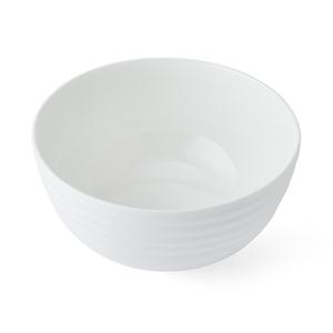 Mikasa Hospitality 5325789 Terrace White Bone China 12 oz. Coupe Bowl - 16 Each