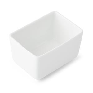 Mikasa Hospitality 5326454 Lola White Bone China 3.4in x 2.5in Sugar Packet Holder 