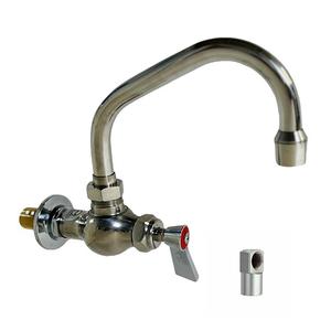 Fisher 53317 Wall-Mount Faucet with 12in Swing Spout & Close Elbows 