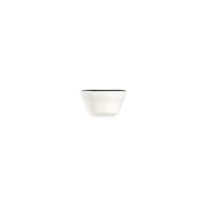 Mikasa Hospitality 5337288 ID Fine Modest Black Fine China 7.1 oz. Bowl - 1 Doz