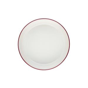 Mikasa Hospitality 5337308 ID Fine Modest Maroon Fine China 24.7oz Bowl - 6 Each 