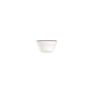 Mikasa Hospitality 5337309 ID Fine Modest Maroon Fine China 7.1 oz. Bowl - 1 Doz