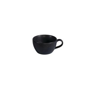 Mikasa Hospitality 5340260 ID Fine Reckless Black Fine China 7.7oz Cup - 1dz 