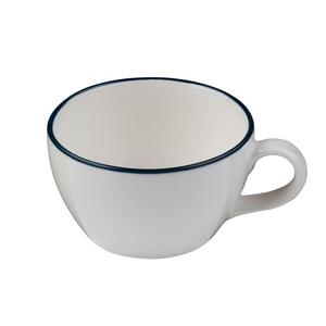 Mikasa Hospitality 5340267 ID Fine Modest Navy Fine China 7.8oz Cup - 1dz 