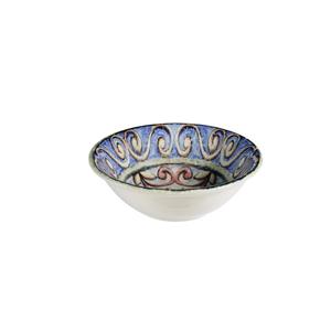 Mikasa Hospitality 5340297 ID Fine Amalfi Blue Fine China 3 oz. Bowl - 2 Doz