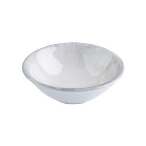 Mikasa Hospitality 5340313 ID Fine Surf Grey Fine China 3 oz. Bowl - 2 Doz