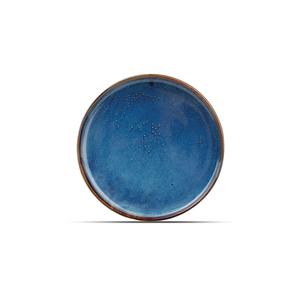 Mikasa Hospitality 5344407 F2D Nova Blue Porcelain 11.4in Dia. Coupe Plate - 1dz 