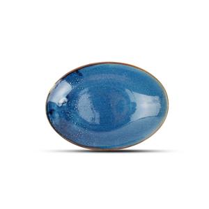 Mikasa Hospitality 5344600 F2D Nova Blue Porcelain 17.6oz Deep Plate - 1dz 
