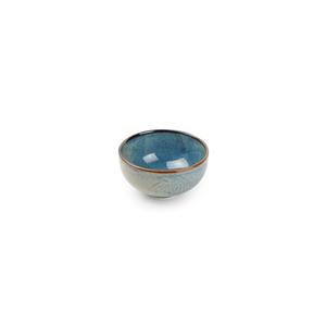 Mikasa Hospitality 5345001 F2D Nova Blue Porcelain 13.5 oz. Bowl - 3 Doz
