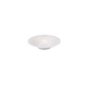 Mikasa Hospitality 5349985 F2D White Brass Porcelain 51oz Deep Plate - 1dz 