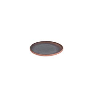 Mikasa Hospitality 5351293 Ash Ferro Porcelain 10.2in Dia. Plate - 4 Each 