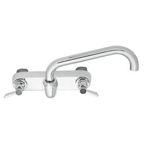Fisher 5412 8" Backsplash Mount Control Valve w/ 10" Swing Spout