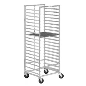 Channel Manufacturing 546A 25.5" x 23.25" Aluminum Donut Screen Rack w/ 3" Spacing