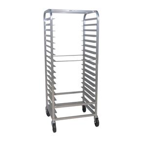 Channel Manufacturing 548A 25.5" x 23.25" Aluminum Donut Screen Rack w/ 3" Spacing