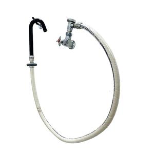 Fisher 5740 Deck Mount Single 12" Swivel/Rigid Gooseneck Spout
