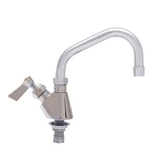Fisher 58017 Deck-Mount Faucet with 8in Swing Spout & Swivel Stems 