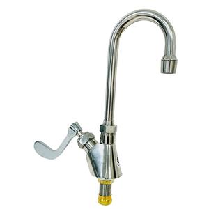 Fisher 58335 Deck-Mount Faucet with 12in Gooseneck Spout & Wrist Handles 