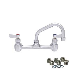 Fisher 60542 8" Backsplash Faucet w/ 16" Swing Spout & EZ-Install