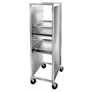 Channel Manufacturing 620 21" x 26" Aluminum Enclosed Bun Pan Rack w/ 1.5" Spacing