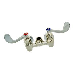 Fisher 62847 4in Backsplash Control Valve with Swivel Stems & Wrist Handles 