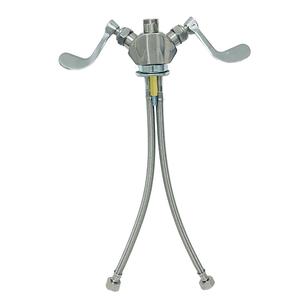 Fisher 63606 Deck-Mount Control Valve with 1/2"Swivel Stems & Swivel Outlet 