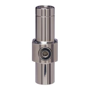 Fisher 72813 Hose-to-Pipe Stainless Steel Chemical Tee Adapter 