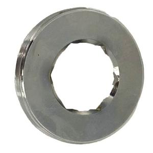 Fisher 73578 DrainKing Rough Chrome Waste Valve Retainer Nut 