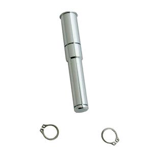 Fisher 74652 Chrome-Plated Single Long Axle with (2) Snap Rings 