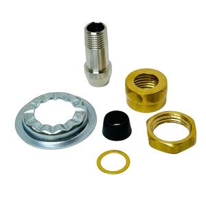 Fisher 75303 Brass 1/4in Male x 3/8in Female Adapter & Slip Joint Kit 