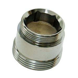 Fisher 75710 DrainKing Chrome-Plated Brass Overflow Adapter 