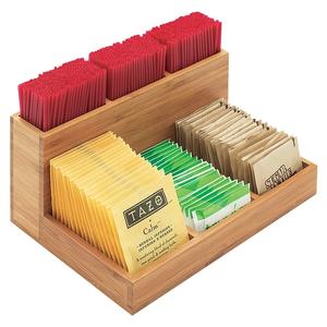 Cal-Mil 796-60 Bamboo 9" x 6.25" x 4.5"H Natural Packet Display