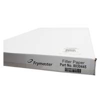 Frymaster Box of 100 Sheets of Filter Magic Paper - 8030445 